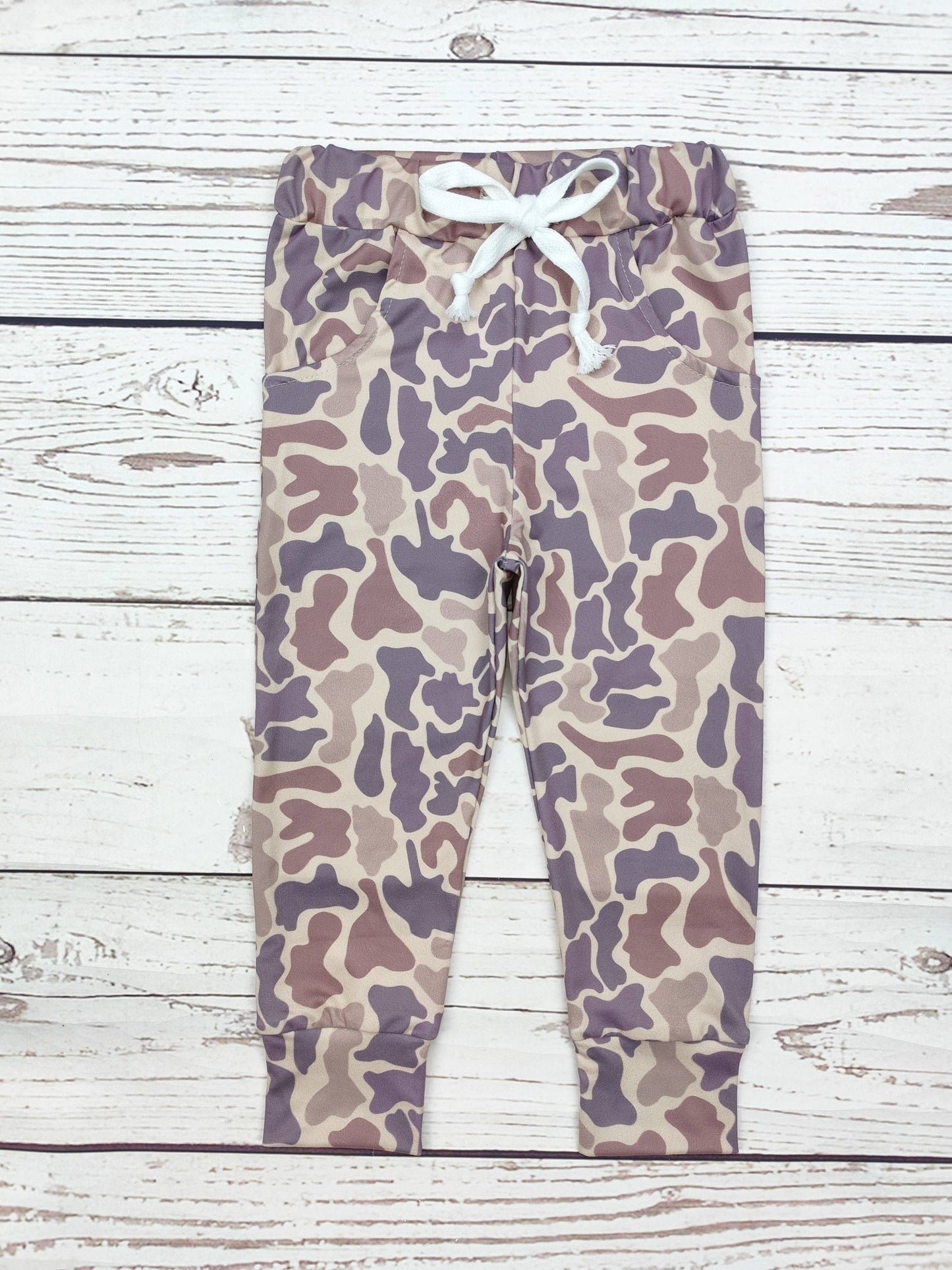 Boys Camo Pants