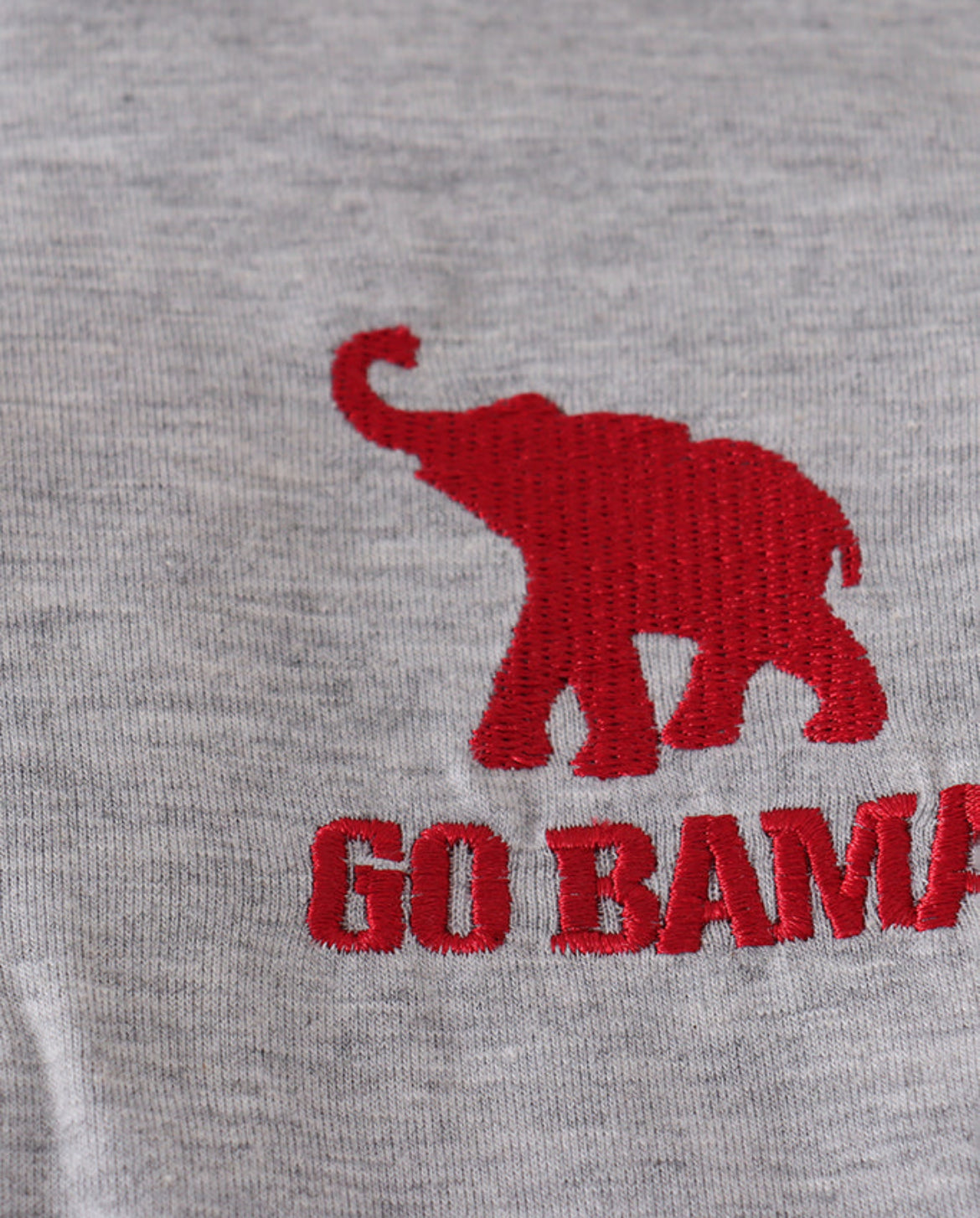 Roll Tide embroidered set