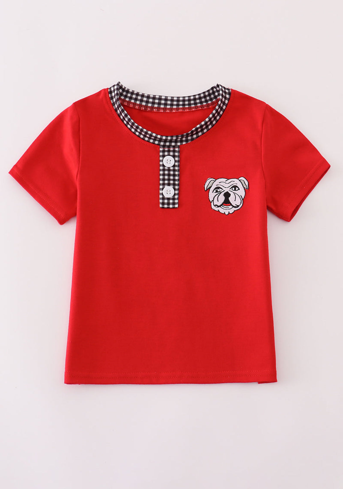 Red Bulldog Pullover