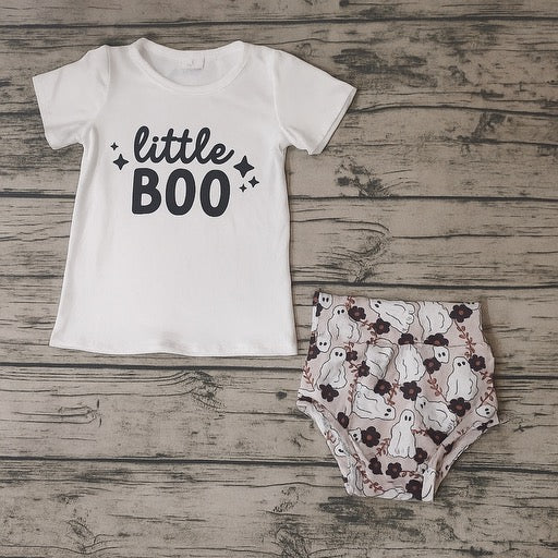 Little Boo Top and Bloomer Set