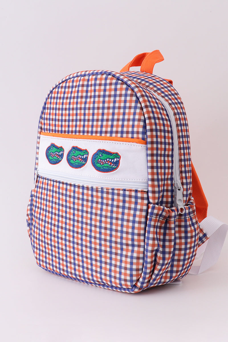 Florida gators embroidery boy backpack