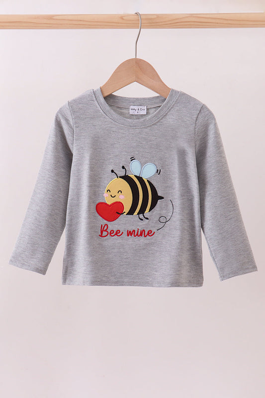 Bee mine applique top