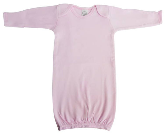 Infant Pink Gown: Newborn